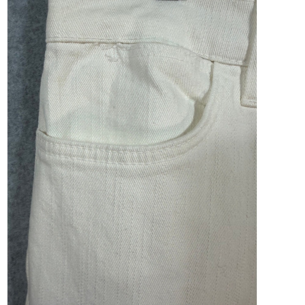 NYDJ White Flare Jeans Women 12 NWT Tummy Tuck 33 X 34 Inseam Stretch USA Bling - Picture 13 of 17